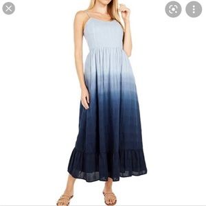 Women’s Madewell Ombre Dress Blue size 0 excellent condition!